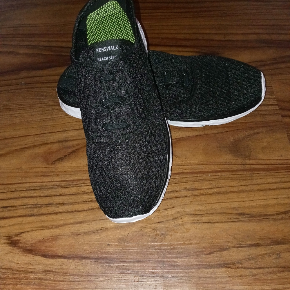 KENSWALK Beach Series Black Water Shoes/ Slippers